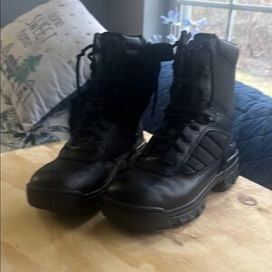Women's Black Combat & Moto Boots